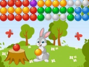 Color Bubble Bunny Match