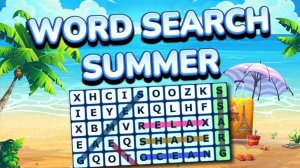Word Search Summer Puzzle Game Online - Word Puzzle Game