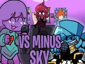 Friday Night Funkin&rsquo; VS Minus SKY Online Arcade Game