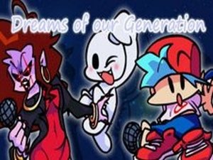 FNF: Dreams of our Generation but Mommy Dearest and BF Sings It Online Game - Rhythm Arcade Game
