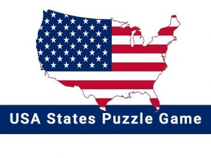 USA States Puzzle Game