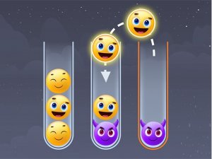 Emoji Sort Master Puzzle Game - Sorting Puzzle