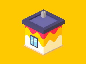 HousePainter Online Puzzle Game - Arcade Puzzle Game