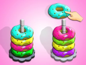 Donhoop Color Stick Puzzle Game - Sorting Puzzle