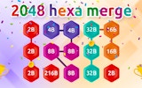2048 Hex Chain Merge: Fun Strategic Number Puzzle Game