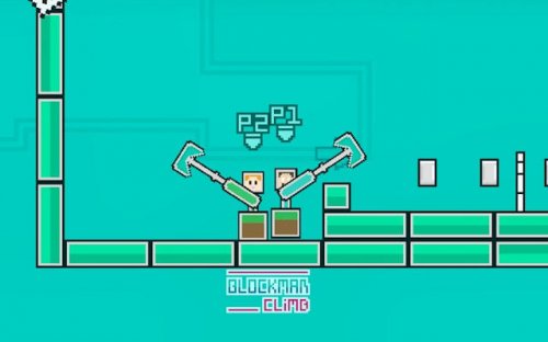 Blockman Climb 2 Player - Cooperative Platformer Game
