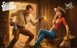 Saloon Robbery: Wild West Reflex Challenge