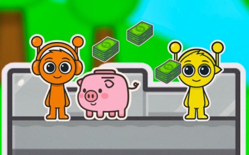 Sprunky Rich Brothers: Piggy Bank Battle