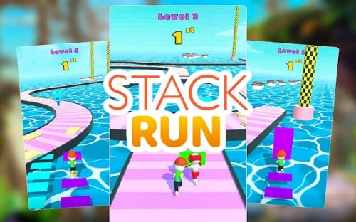 Stack Run: Tower Race Challenge
