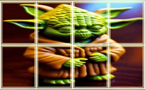 Baby Yoda Photo Jigsaw Puzzle Game