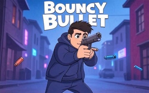 Bouncy Bullet: Physics Puzzle precision fighter