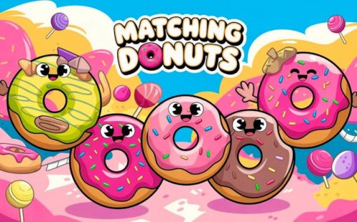Matching Donuts - Puzzle Game