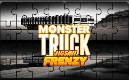 Monster Truck Jigsaw Frenzy Puzzle Slider