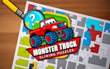 Monster Truck Sliding Puzzles - Brain Training Game