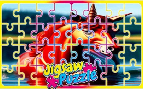 Pegasus Jigsaw Scramble Puzzle Slider