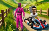 Skibidi Toilet Squid Game Kart Racing Online Game