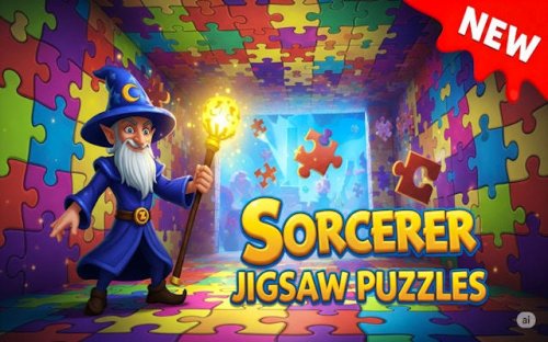 Sorcerer Jigsaw Puzzles Game