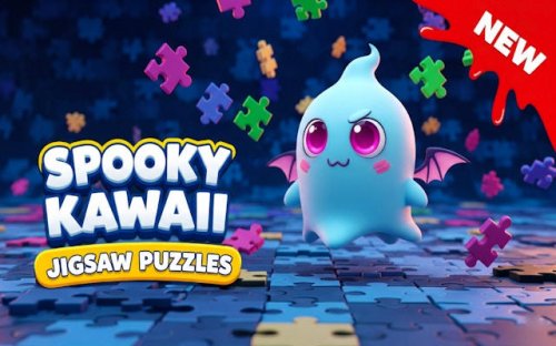 Spooky Kawaii Jigsaw Puzzles Game