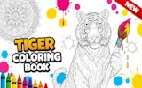 Tiger Coloring Book: Free Art & Relaxation Game