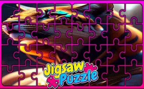 Tiger Jigsaw Puzzle Slider Challenge