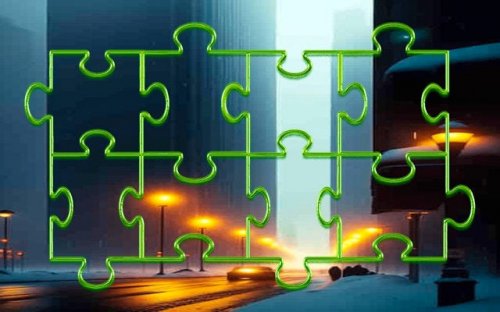 Traffic Lights Jigsaw Puzzle Slider Game