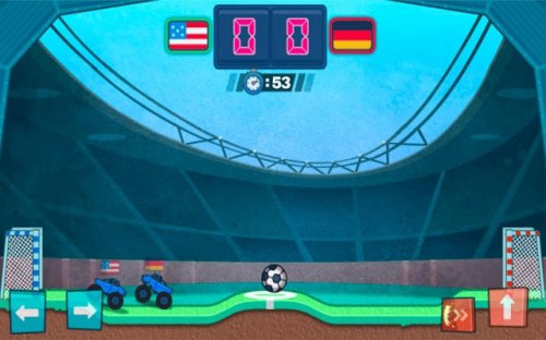 Turbo Truck Soccer - Monster Truck Soccer Game