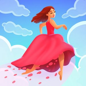 Hover Skirt Run Online Arcade Game