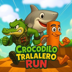 Crocodilo Tralalero Run Online Arcade Game