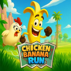 Chicken Banana Run Online Arcade Game