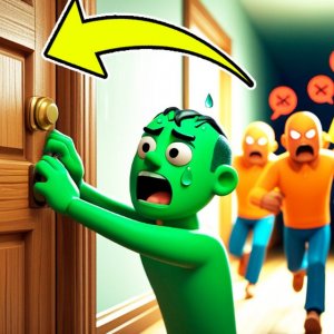 Knock and Run Online Arcade Game