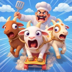 Goat Escape! Online Obstacle Run Game - Arcade Game
