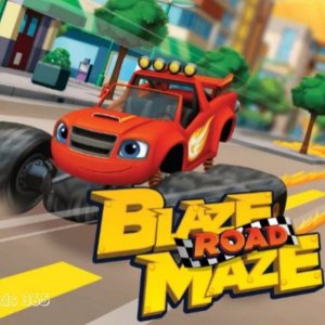 Blaze Road Maze Puzzle Game