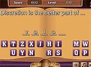 Proverb Fill-In Challenge
