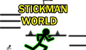 Stick Figure World 1 Jumping Quest